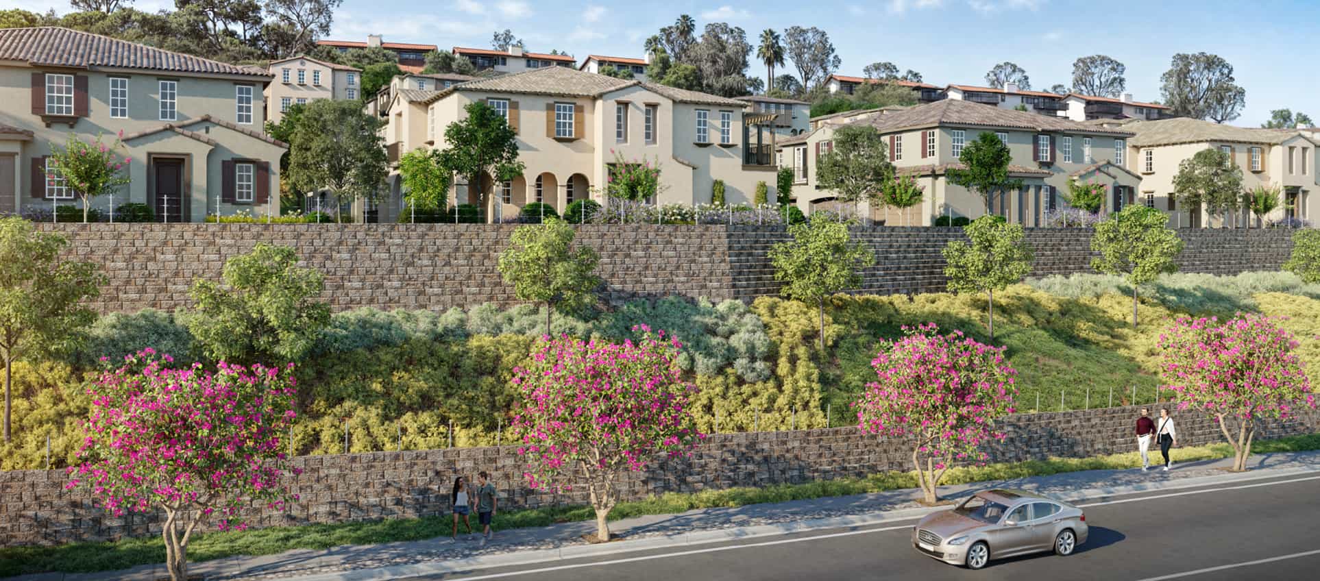 2. Foothill Blvd looking Northeast into Community Streetscape