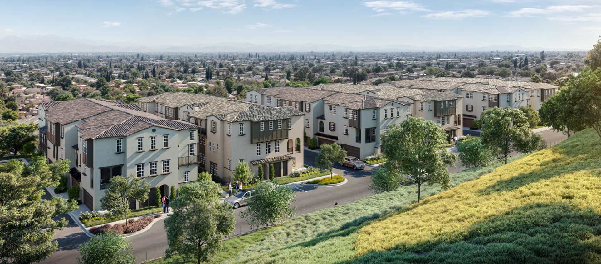 3. Foothill Blvd looking Southwest into Community Streetscape